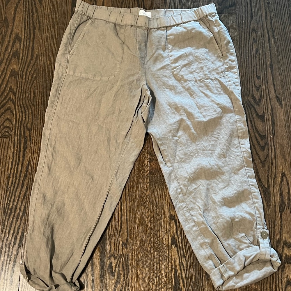 Pure Jill Linen Capris